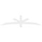Ekena Millwork Alberta Architectural Grade PVC Gable Bracket, 84"W x 21"H x 4"D x 4"F, 6/12 Pitch GBP084X21X0404ALB00 - alternate 4